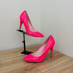 Colin Stuart Pink Patent Leather Heel Women’s Size 10